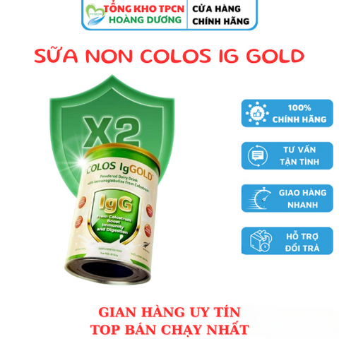 Colos IgGold  - Sữa non kháng thể Newzeland – 450gr – Chính hãng
